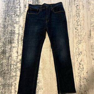 Lucky Brand Men's Deep Indigo Straight Jeans